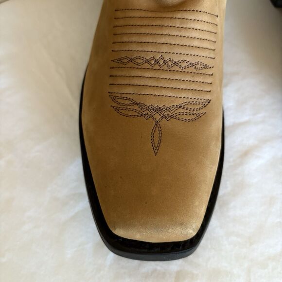 Masterson Boot Co. Cowboy Work Boots, Square Toe, Non Slip Sole NEW SZ 7.5 Women - Picture 9 of 15